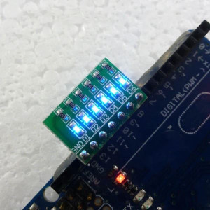 Светодиодная панель для Arduino (1 цвет)