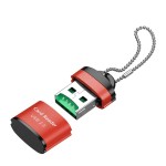 Мини переходник (Card Reader) USB для карт microSD