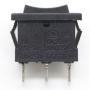 Переключатель KCD1-106-3P 6A/220V (черный)