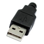 Штекер USB-A Male Socket збірний