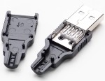 Штекер USB-A Male Socket збірний