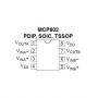 Микросхема MCP602-IP DIP8 ОУ с однополярным питанием