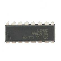 Мостовой драйвер коллекторных двигателей L293D