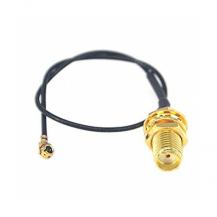 Антенний перехідник SMA-jack на U.FL 15см (чорний дріт)