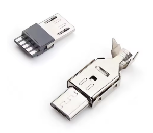 Роз'єм micro-USB збірний під пайку (5-pin) 1шт