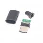 Разъем USB Type-C сборный (4-pin/OTG)