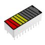LED-індикатор рівня заряду акумуляторів (10 сегментів)