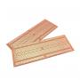 Мідна макетна плата DIY (Stripboard) з гетинаксу 133x48 мм