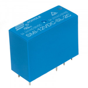 Реле SMI-12VDC-SL-2C 12В 5А 250В SONGLE