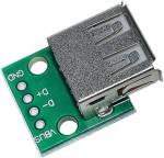 Модуль USB 2.0 Female PCB гніздо на платі
