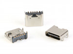 USB роз'єм TYPE-C socket 6p (живлення) 1шт