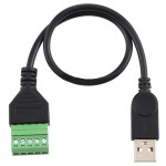 Переходник штеккер USB (M) на 5-ти контактную клемму