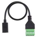 Переходник разъем USB Type-C (F) на 5-ти контактную клемму