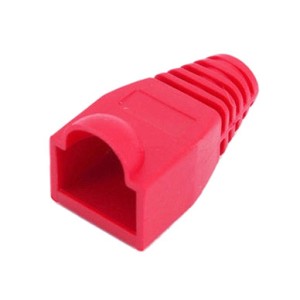 Колпачок для конектора RJ-45 защитный красный, изолирующий
