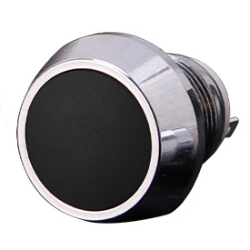 Кнопка GQ12BB-10M/J/Bk чорна