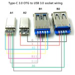 Разъем USB type-C 3.0 сборный под пайку (8-pin/PD) 1шт