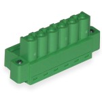 Клеммник разъемный, однорядный, 6-ти контактный 2EDGKM-5.08-6P