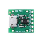 Модуль CH340 MINI преобразователь micro-USB - UART