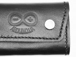 Чохол для ключів / ключниця ARDUINO.UA (шкіра, колір чорний)