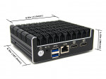 Desktop Firewall FW4B – 4 Port Intel J3160 Quad Core 1.6GHz RAM 8GB mSATA 128GB