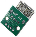 Модуль USB 2.0 Female PCB гнездо на плате