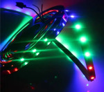 Світлодіодна стрічка LED PROLUM™ RGB 12В IP20 5050/60 Series SMART (5м)