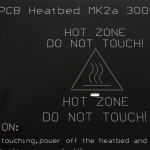 Нагревательная платформа Heating Bed MK2A 300х200мм 12В