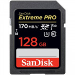 Модуль флэш-памяти SanDisk Extreme Pro SDXC Card 128GB - 170MB/s V30 UHS-I U3