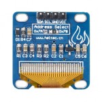 OLED дисплей 0.96" I2C 128x64 (жовтий)