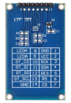 Кольоровий графічний TFT-дисплей B07-09 (1,77/128×160/ST7735S/SPI)