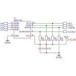 Модуль ADC 16-bit I2C ADS1115 (PGA) для Arduino