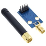 Радиомодуль CC1101 433МГц с SMA антенной