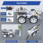 Конструктор Smart Video Robot Car Kit для Raspberry Pi від SunFounder
