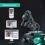 Конструктор Розумний танк Adeept RaspTank Pro для Raspberry Pi 4, 3, 3B+ з відеокамерою