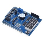 Мультифункциональный учебный шилд для Arduino UNO