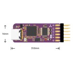 USB логический анализатор WeAct DLA Mini 24Mhz 8-каналов