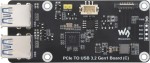 Адаптер PCIe на 4х USB3.2 Gen1 для Raspberry Pi 5 зі швидкістю до 5Гб