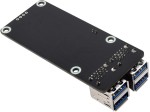 Адаптер PCIe на 4х USB3.2 Gen1 для Raspberry Pi 5 со скоростью до 5Гб