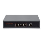 Комутатор 120W Gigabit Ethernet PoE Switch, 4xPoE від Waveshare