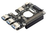 Адаптер PCIe на M.2 4G/5G та USB 3.2 для Raspberry Pi 5 сумісний із SIMCom/Quectel 4G/5G модулями