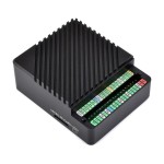 Базова плата Mini Dual Gigabit Ethernet для Raspberry Pi CM5 з корпусом та блоком живлення