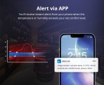 Бездротовий датчик температури та вологості з дисплеєм та ZigBee інтерфейсом SNZB-02D