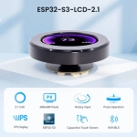 2.1" круглый сенсорный HMI IPS дисплей 480*480 c ESP32-S3 и поворотной ручкой от Elecrow CrowPanel