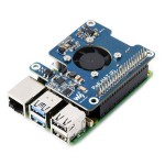 Адаптер PoE HAT (F) для Raspberry Pi 5 / CM 5, 5В 4.5А / 12В 2А поддержка 802.3af/at с изолированным преобразователем питания