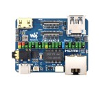 Міні-плата розширення CM5-NANO-B для Raspberry Pi Compute Module 5 з 4K HDMI/USB 3.2/Gigabit Ethernet/2хMIPI