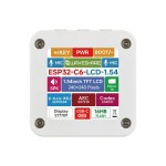 Модуль разработчика ESP32-C6 с 1.54" ЖКИ дисплеем 240×240 с двумя микрофонами 2.4ГГц Wi-Fi 6 и BLE 5