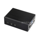 Алюминевый ребристый корпус-радиатор с кулером для Raspberry Pi от Waveshare