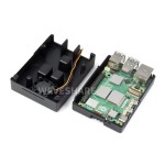 Алюмінієвий ребристий корпус-радіатор із кулером для Raspberry Pi 5 від Waveshare
