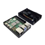 Алюминиевый корпус с активным охлаждением для Raspberry Pi 5