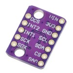 Модуль датчика 6D BMI160 (акселерометр и гироскоп)